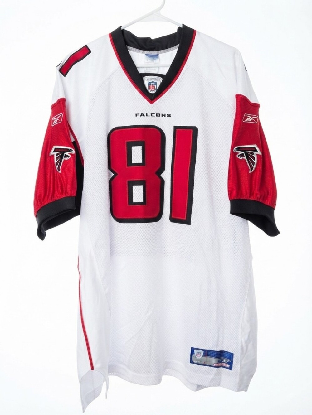 Vintage Authentic Reebok NFL Peerless Price #81 Atlanta Falcons Jersey